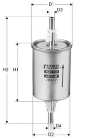 TECNECO FILTERS in552 -  Топливный фильтр